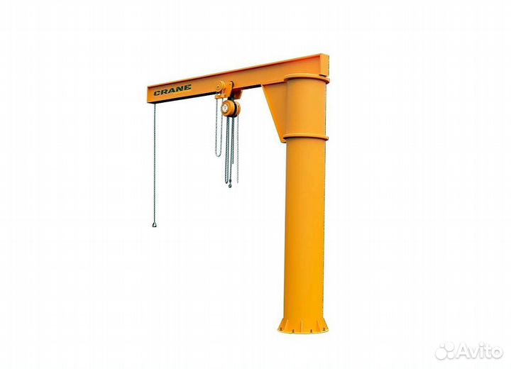 Кран консольный стационарный ручной