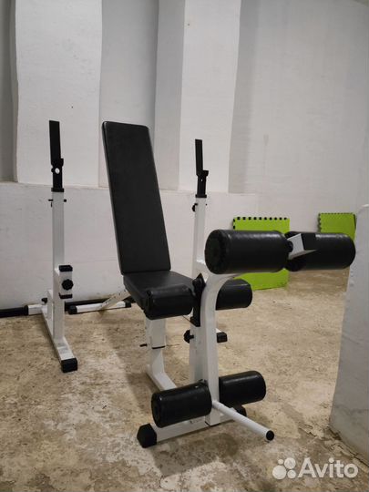 Скамья+стойка для жима