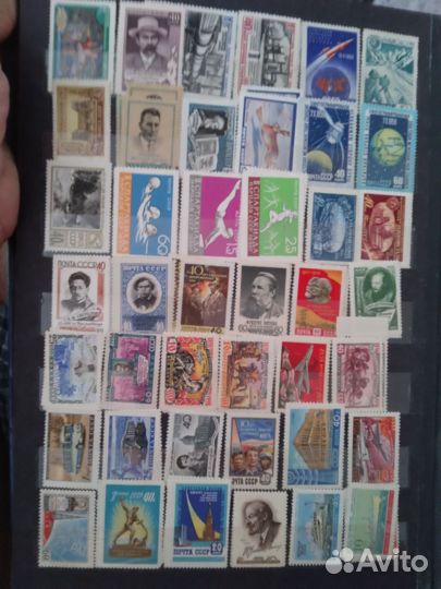 Марки СССР 1957, 1958,1959,1960 гг