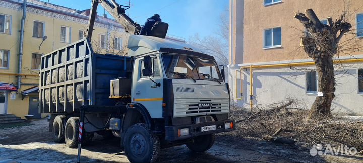 Вывоз мусора камаз 26 m3