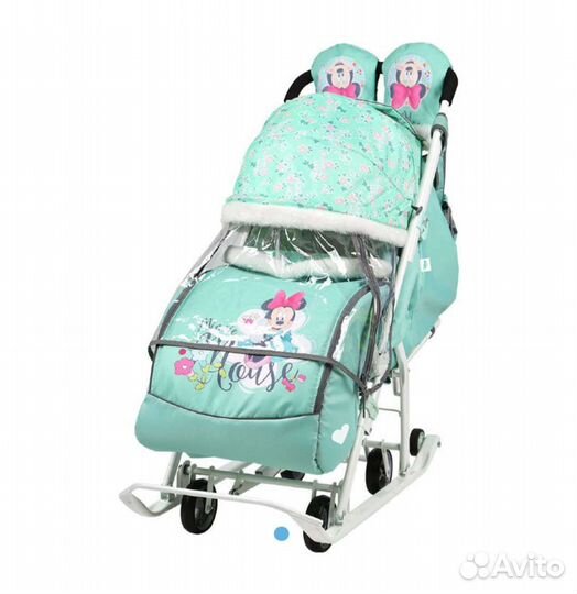 Детские санки коляска