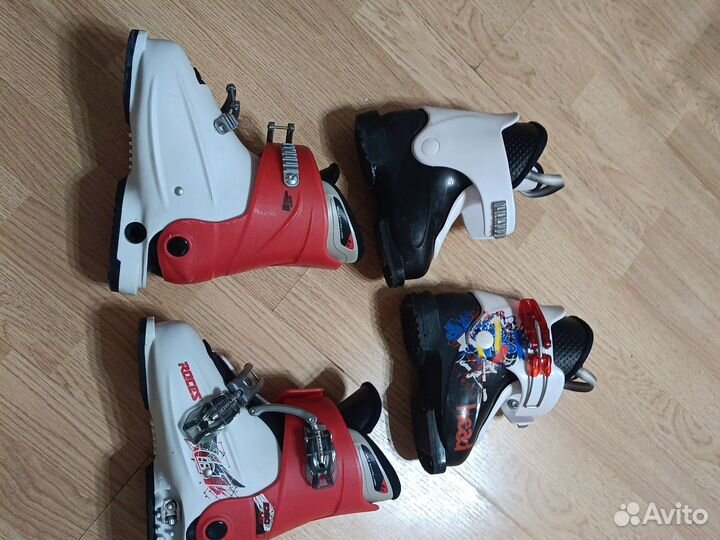 Горнолыжные ботинки детские 150/165. 190/220