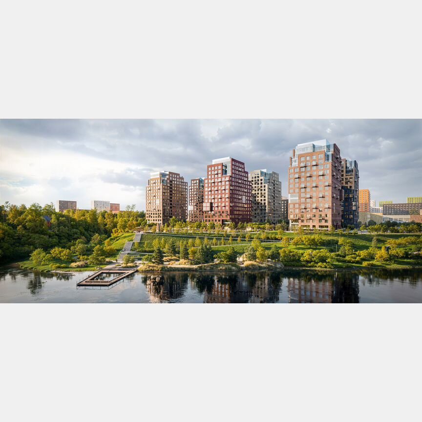 2-к. квартира, 64,7 м², 4/16 эт.