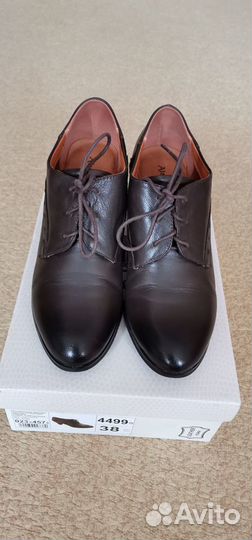 Туфли женские 38 размер натуральная кожа б/у