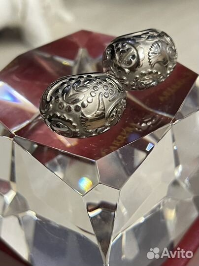 Серьги из белого золота Carrera y Carrera