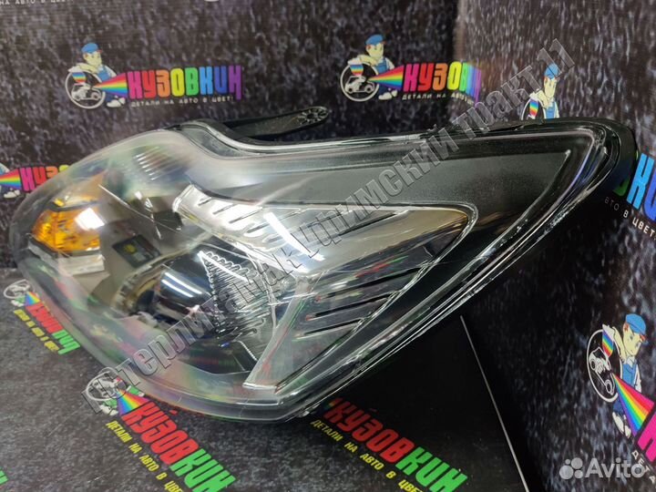 Фара фокус 2 новая левая ford focus 2 черная