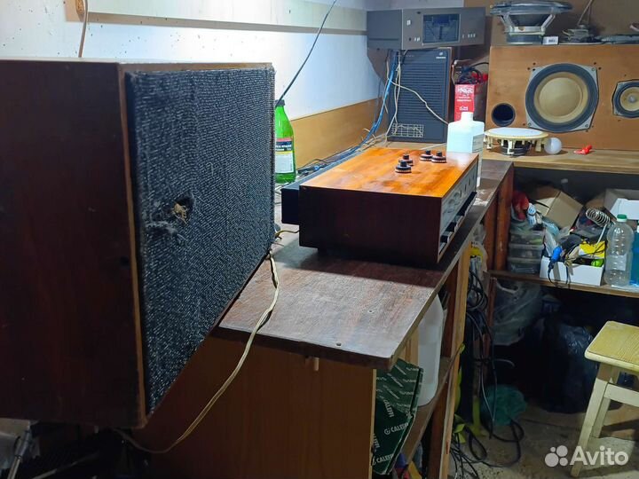 Союз 110+Электроника б-01 Усилитель и пара колонок