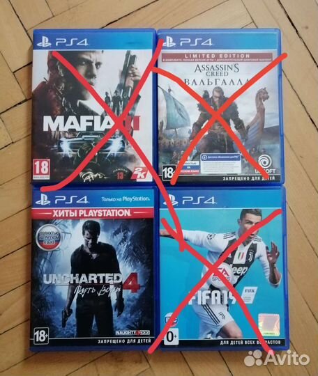 Игры для приставок ps4