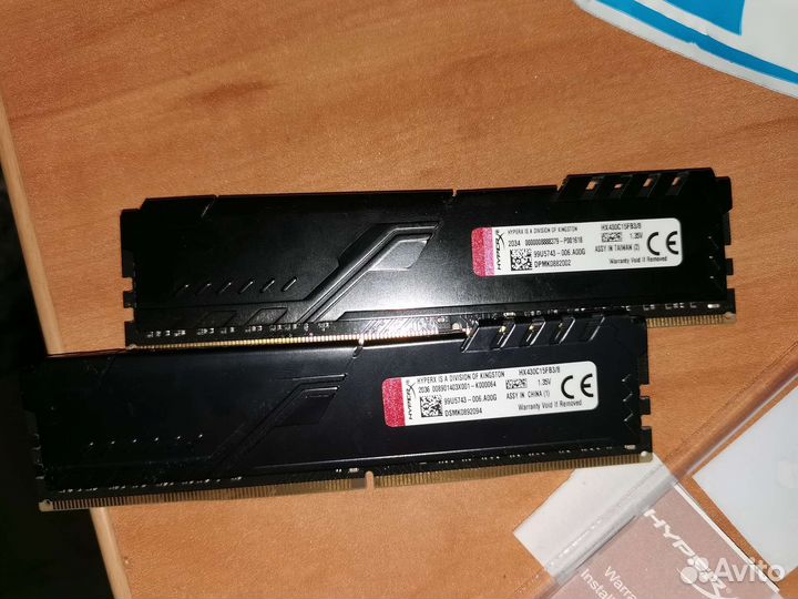 Оперативная память hyperx ddr4 8gb 2666