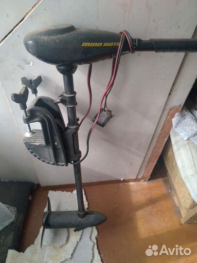 Лодочный электромотор Миннкота 30 и запасные винты