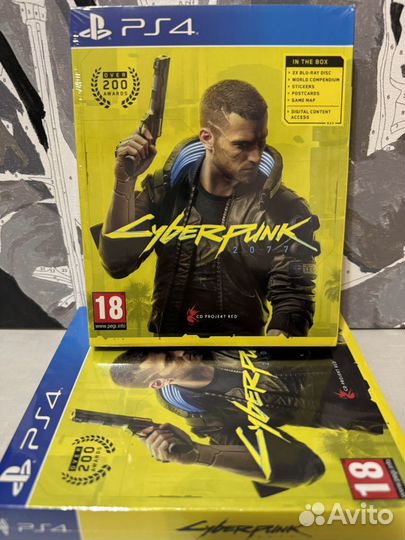 Cyberpunk 2077 ultimate edition ps4 диск новый