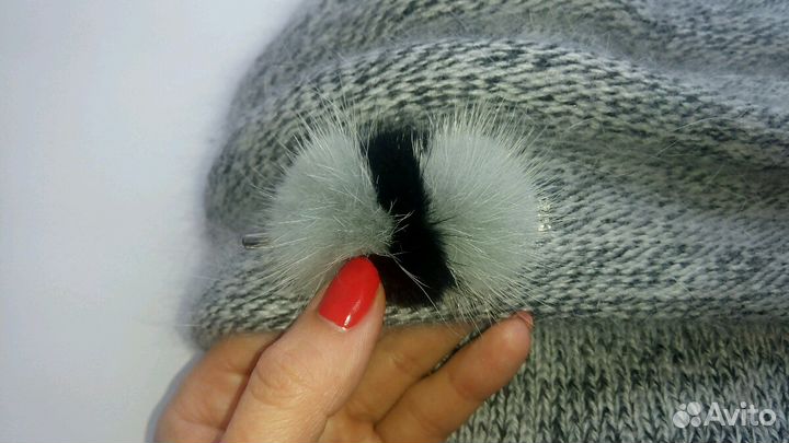 Шапка+шарф (комплект).Новый