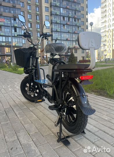 Электровелосипед Монстр Black