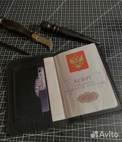 Обложка на паспорт ручная работа объявление продам