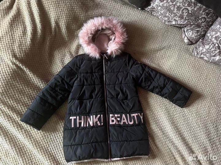Пуховик для девочки 134