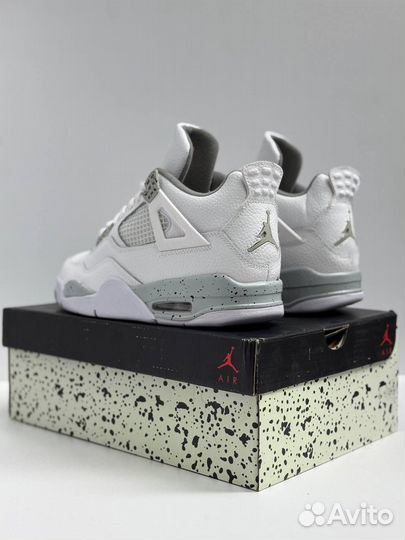 Кроссовки Air Jordan 4 White