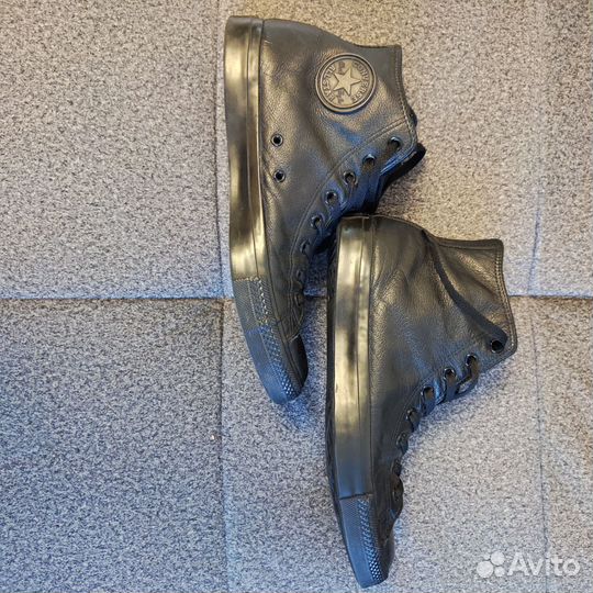 Кеды converse из кожи