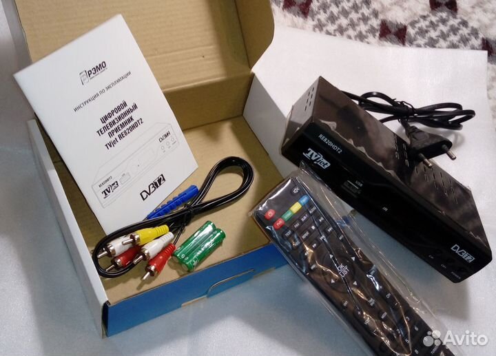 Цифровая тв приставка Рэмо TVjet RE820HDT2