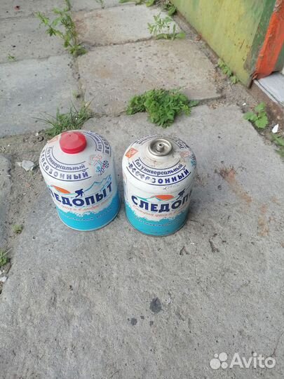 Газовый баллончик туристический