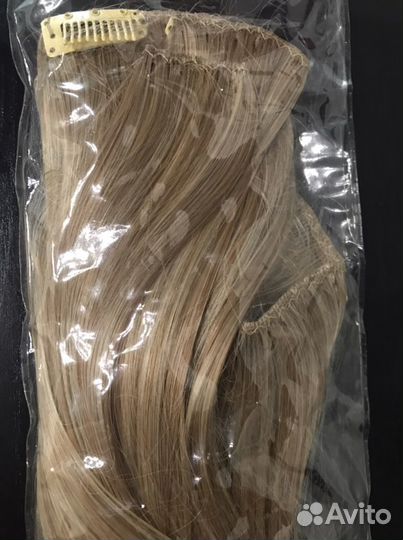 Накладные пряди на заколках новые