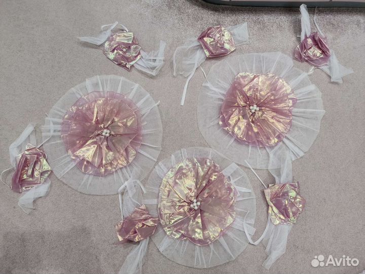 Украшение для авто свадебное