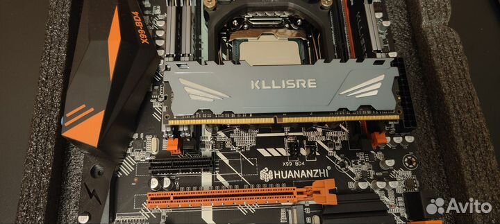 Комплект материнской платы huananzhix99-BD4 и xeon