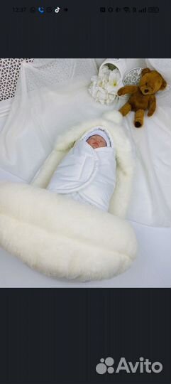 Продам конверт зимний на выписку