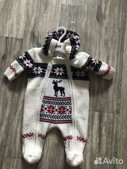 Тёплые комбинезоны 56-62