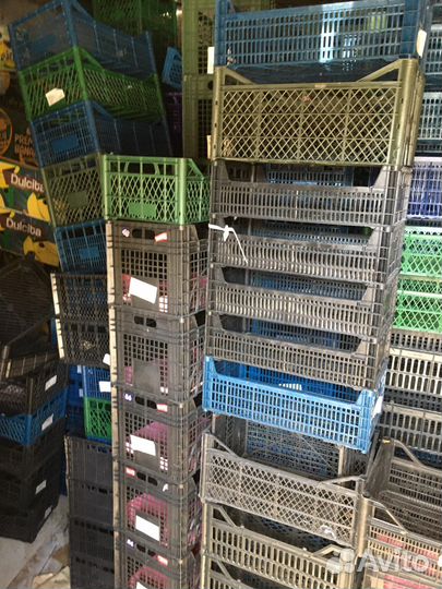 Пластиковые ящики бу