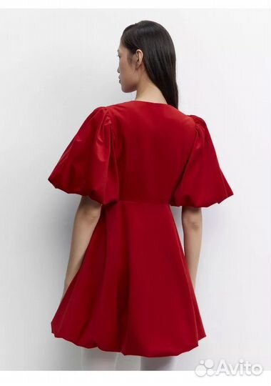 Платье мини бархатное Befree