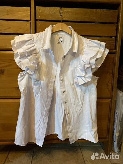 Блузка белая