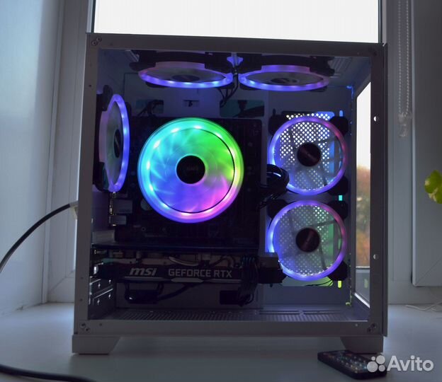 Игровой пк Ryzen 5 rtx 2060 super 16 gb ssd m2 512
