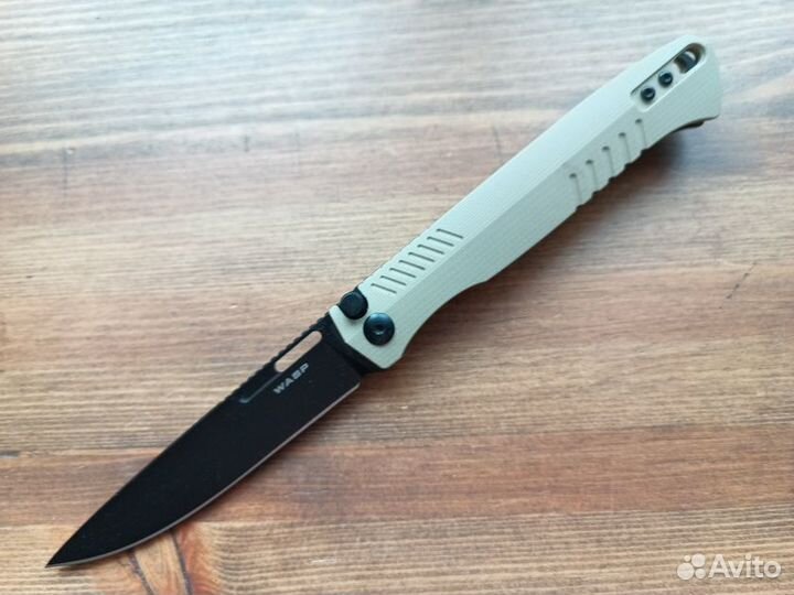 Нож Mr.Blade Wasp Tan D2 bsw G-10