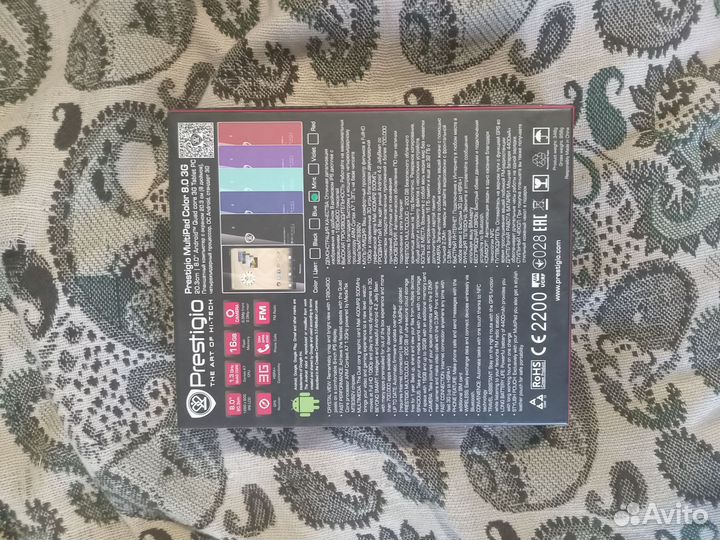 Планшет prestigio multipad