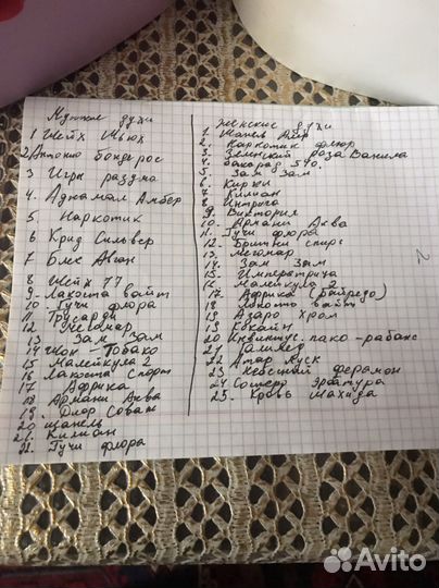 Масляные духи
