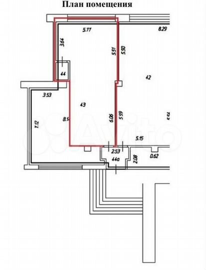 Торговая площадь, 63 м²