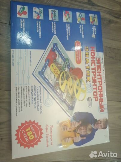 Электронный конструктор знаток 180 схем