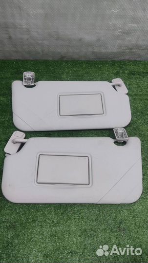 Козырек солнцезащитный (комплект) Ford Fiesta (CB