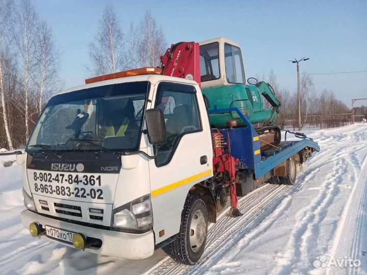 Услуги Эвакуатора с манипулятором г. Оса г. Пермь