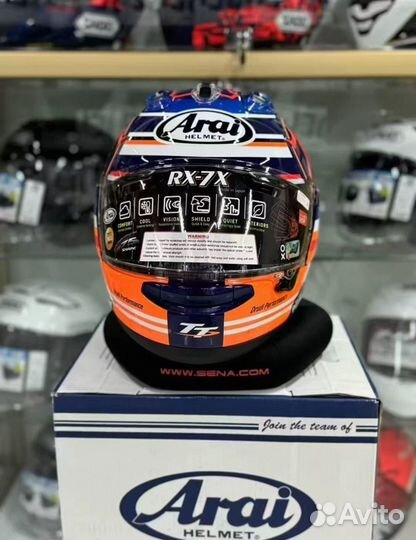 Мотошлем arai rx7v под заказ