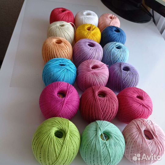 Нитки Фиалка новые