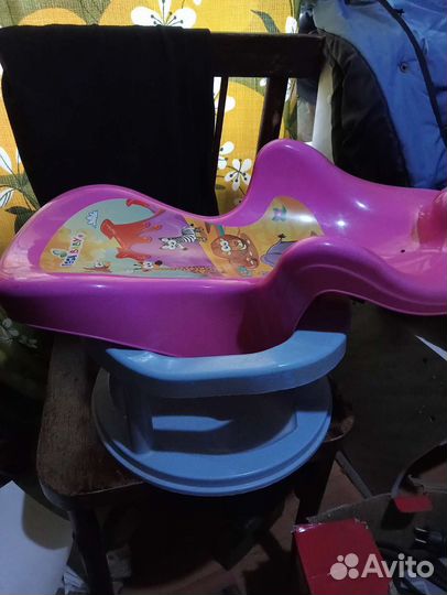 Горка для купания и стул для купания