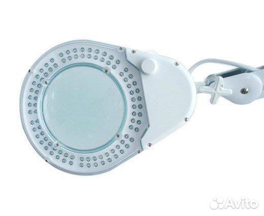 Лампа лупа 5 d на струбицине