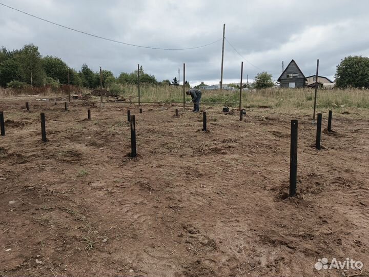 Винтовые сваи в городе Березники под ключ