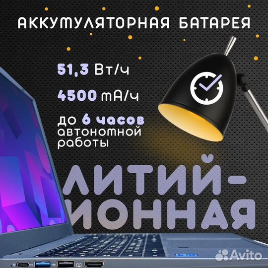 Ноутбук 15.6