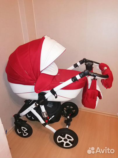 Коляска Adamex Gloria 2 в 1 Эко кожа