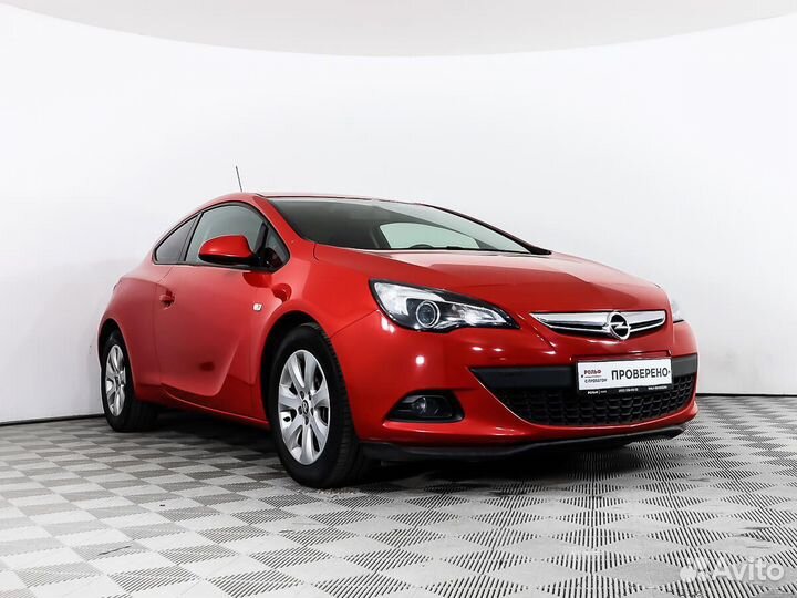 Opel Astra GTC 1.4 AT, 2014, 88 361 км