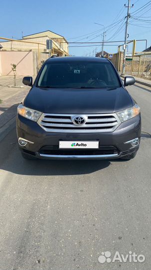 Toyota Highlander 3.5 AT, 2013, 169 000 км