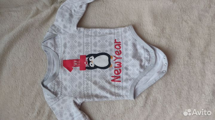 Новогодний боди