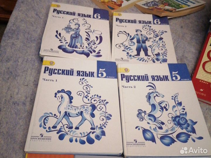 Учебники русского языка 5,6 кл